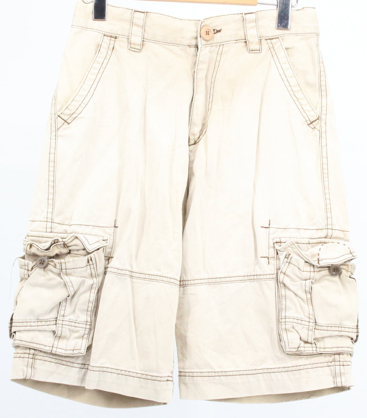 Arizona Jean Company Beige Multi Pocket Shorts