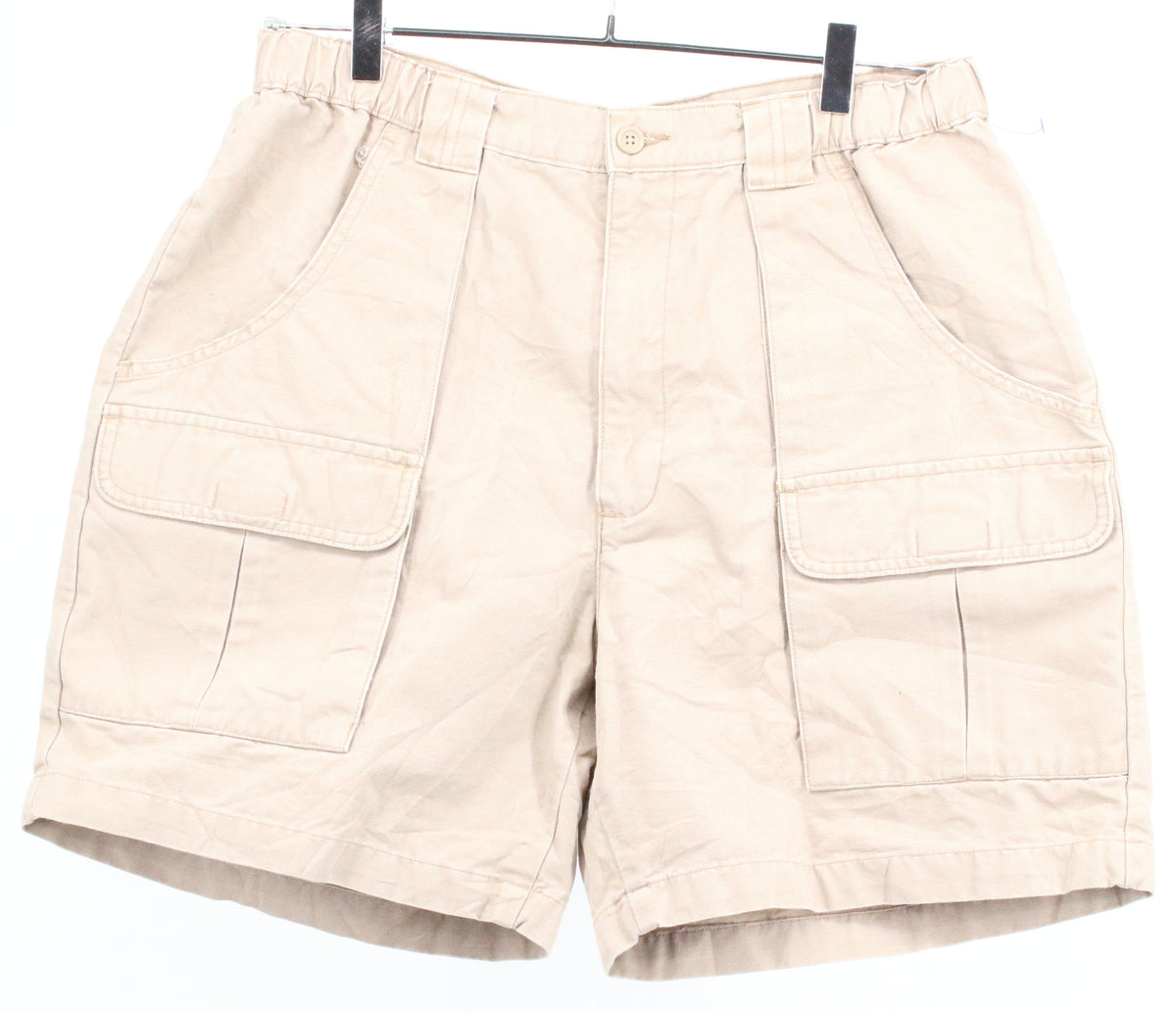 Savane Beige Multi Pocket Shorts