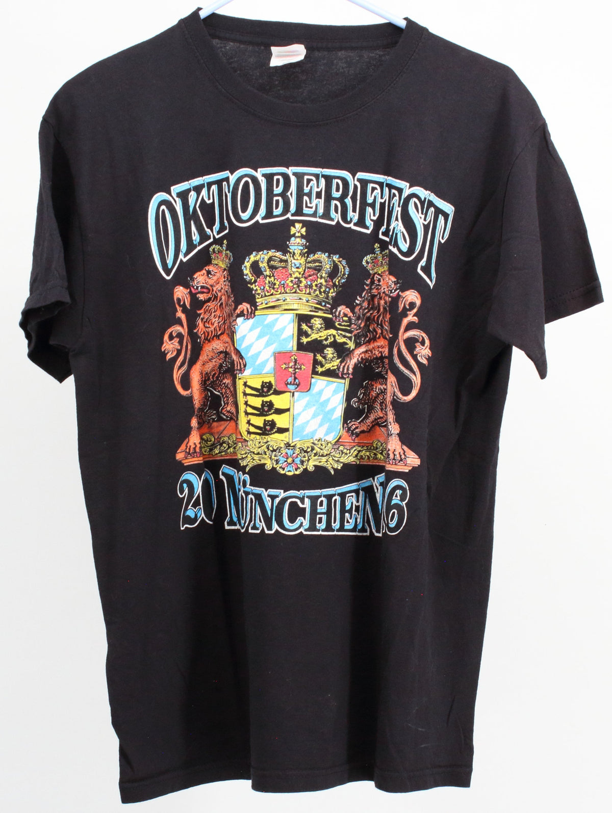 Fruit Of The Loom Black Oktoberfest Graphic T-Shirt