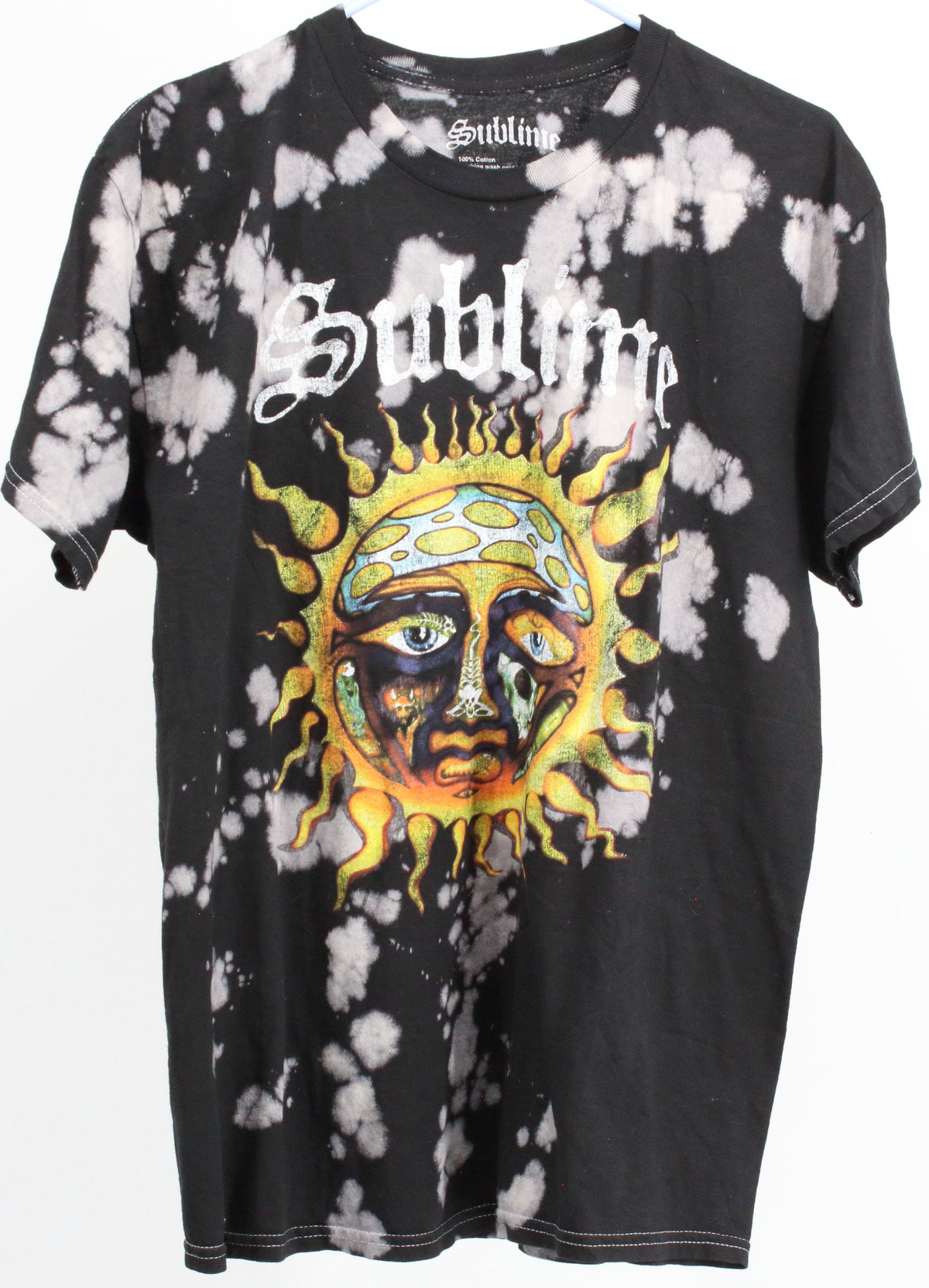 Sublime Black Tei Dye Graphic T-Shirt