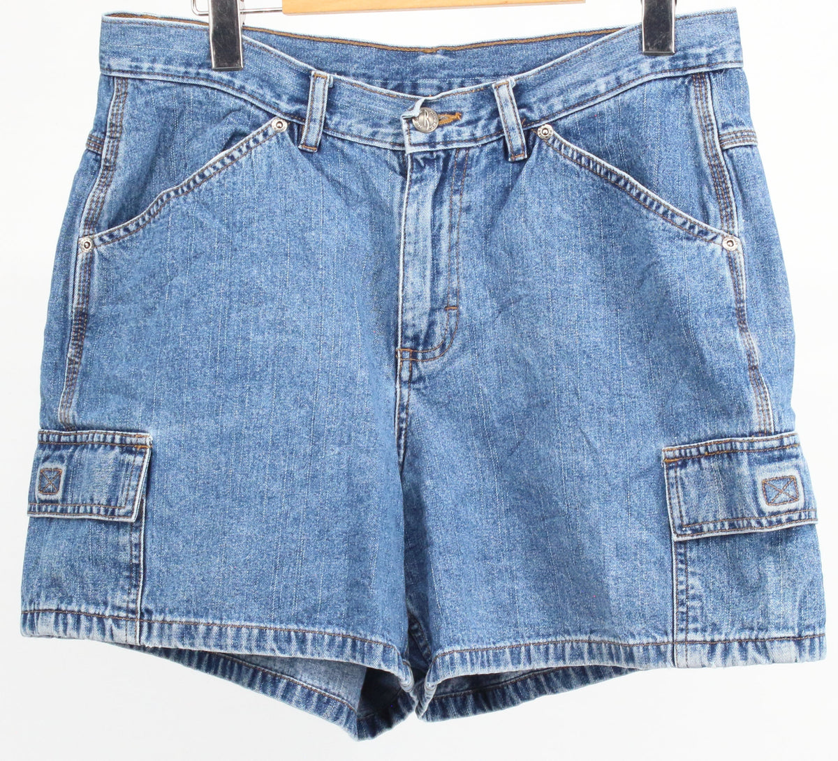 Riders Blue Cargo Denim Cargo Shorts