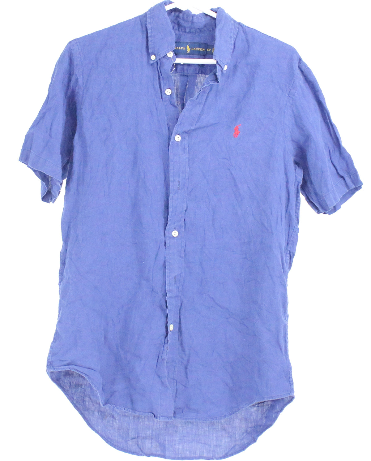 Ralph Lauren Navy Blue Short Sleeve Shirt