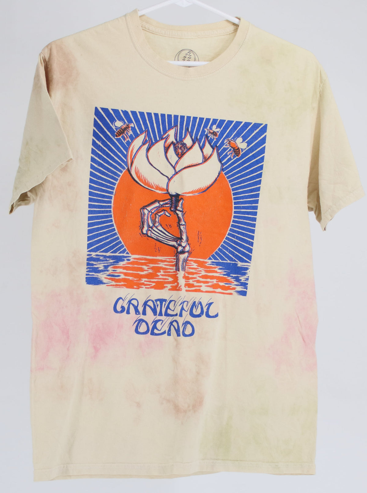 Grateful Dead Beige Front Graphic T-Shirt