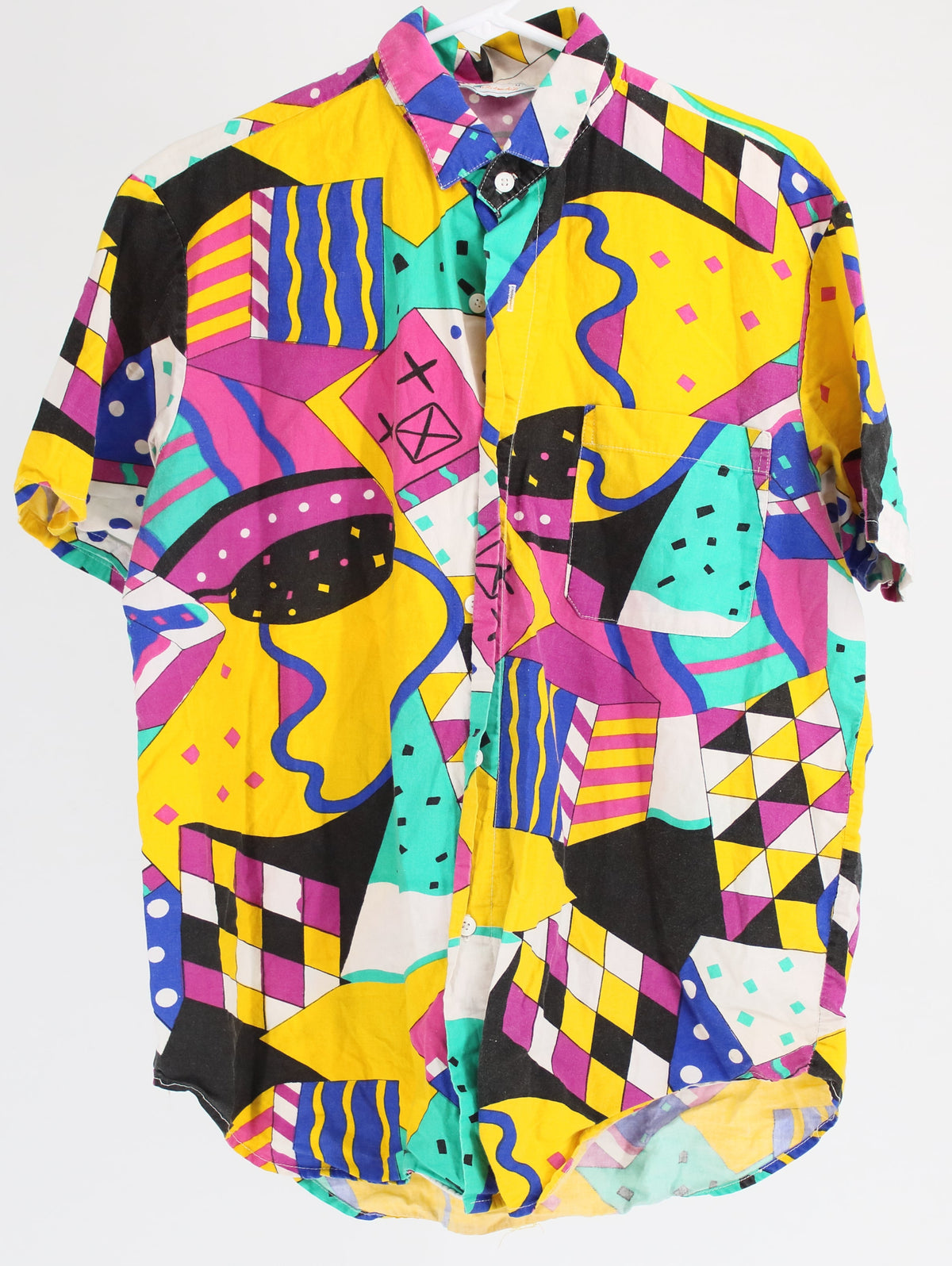 Islander Multi Color Printed Button-Up Short Sleeve Shirt