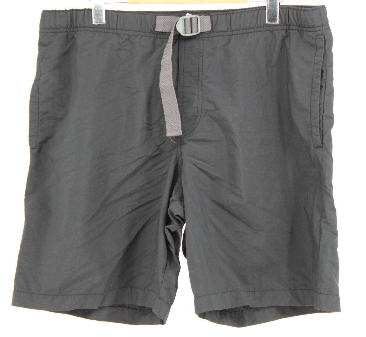 Columbia Black Field Gear Nylon Shorts