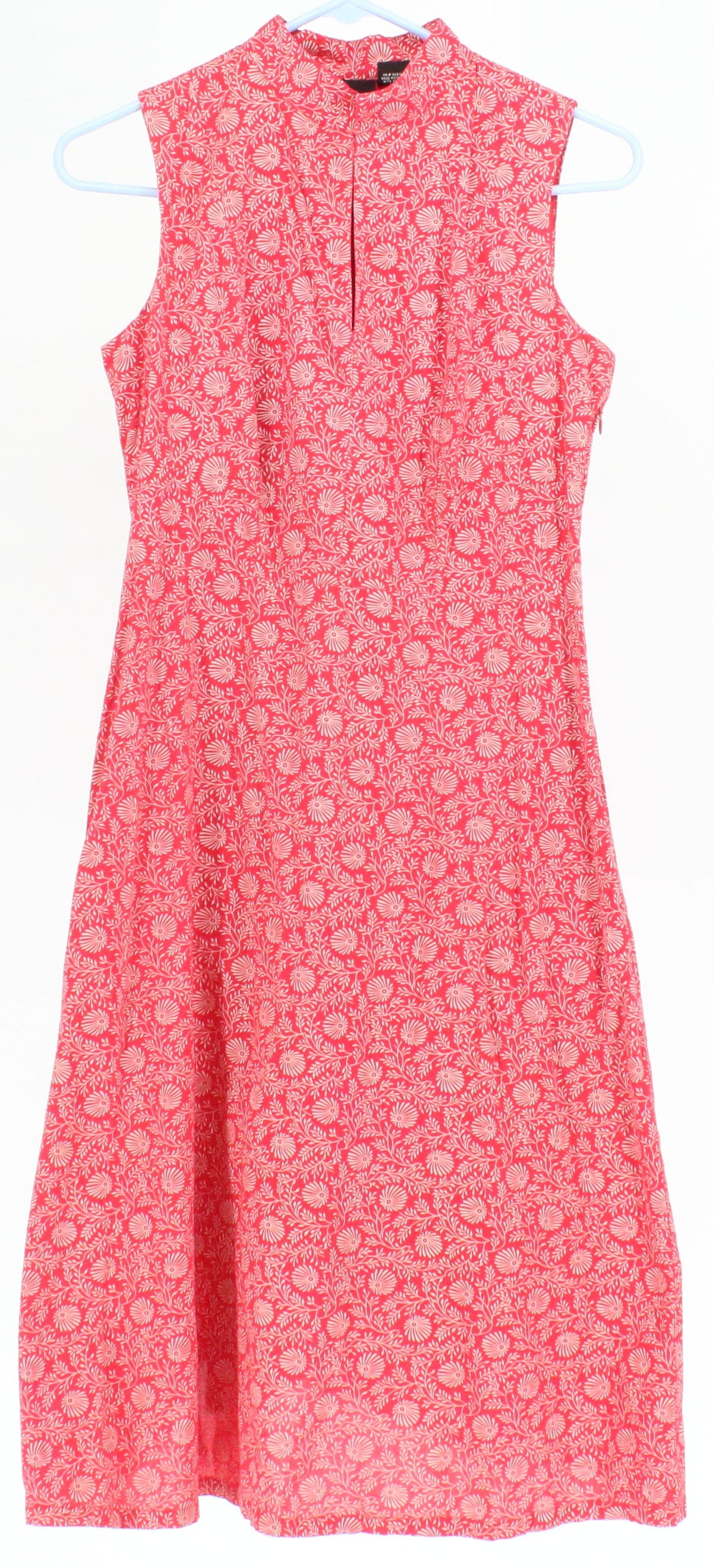 Mossimo Red Nature Print Sleeveless Dress