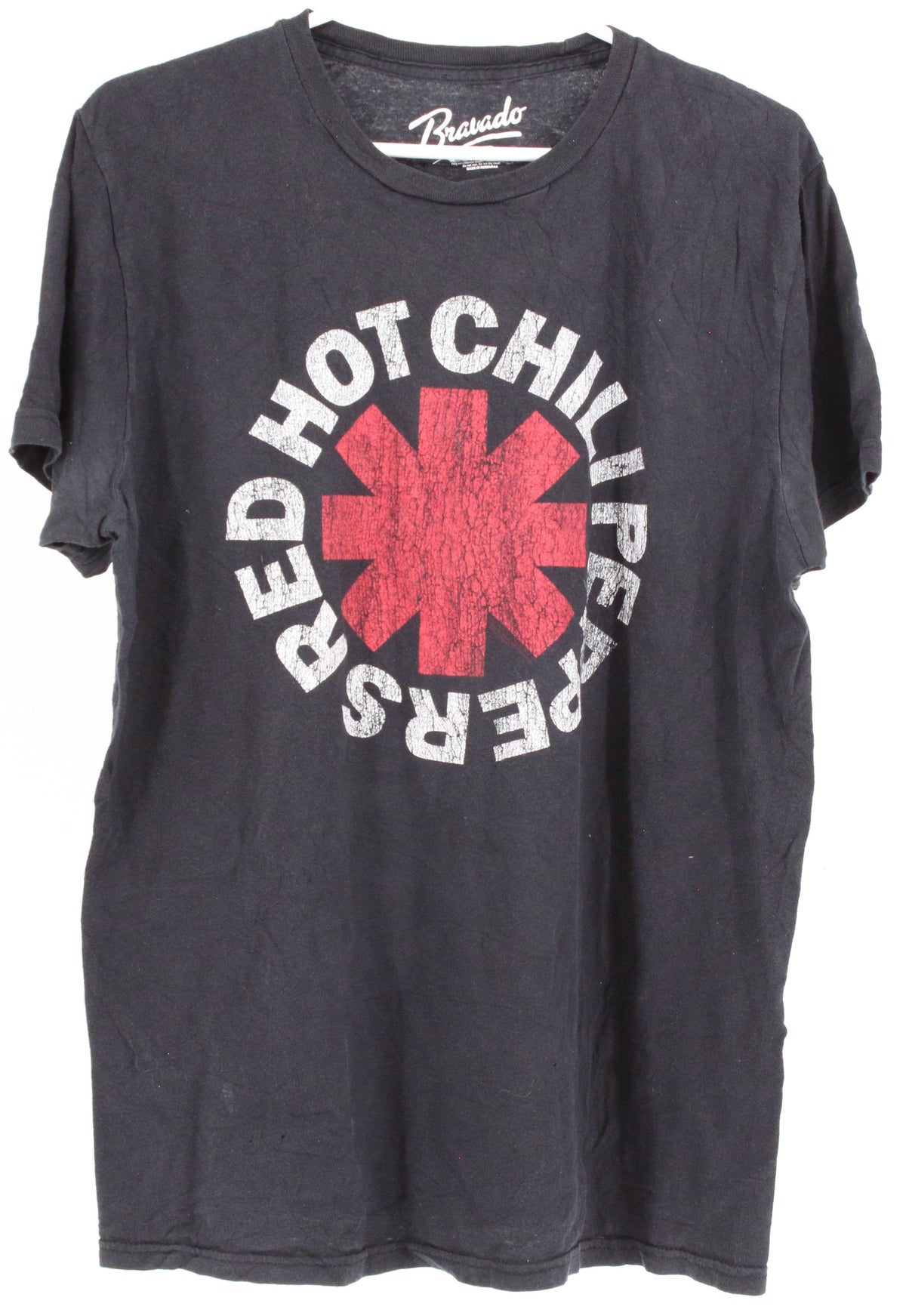 Bravado Black Red Hot Chili Peppers Logo T-Shirt