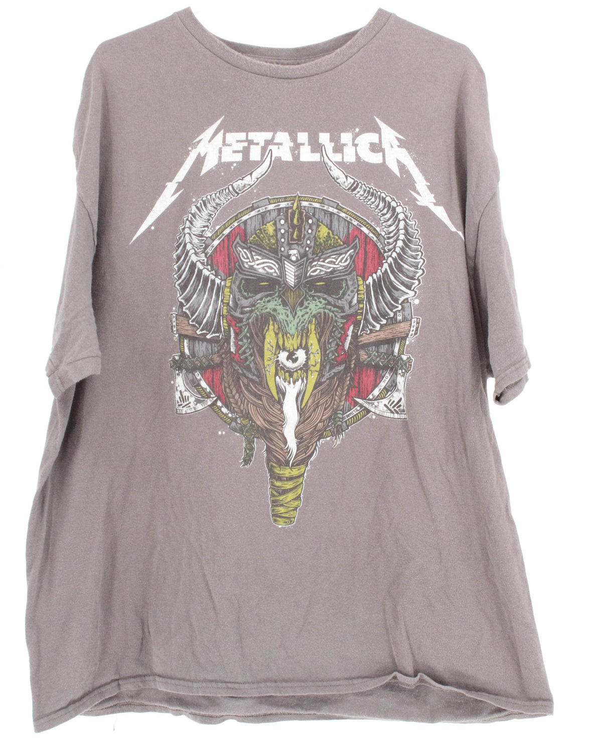 Metallica Gray Graphic T-Shirt