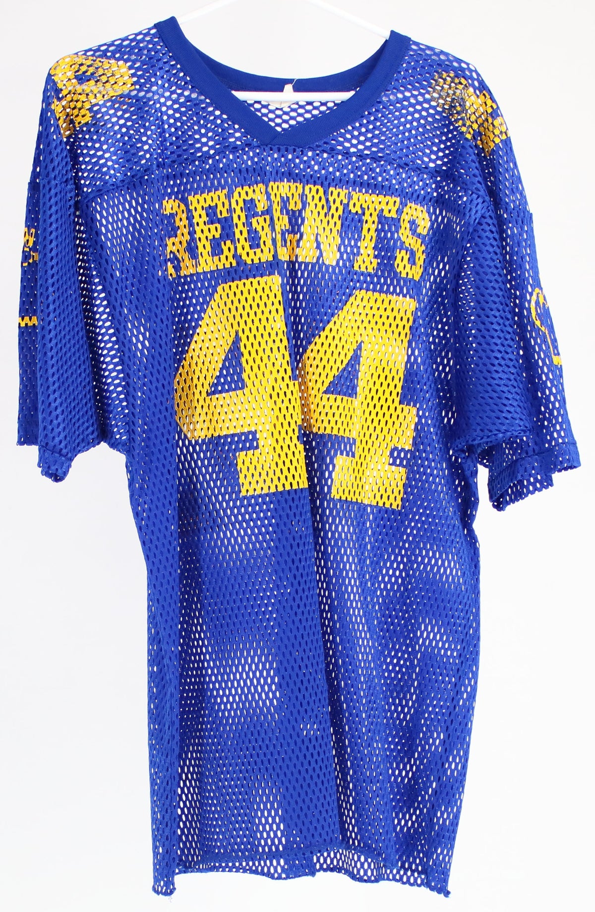 Jesco Blue Mesh Front Regents & Back Green 44 Logo Jersey