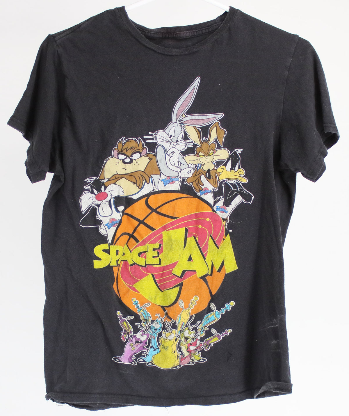 Space Jam Black Space Jam Big Graphic T-Shirt