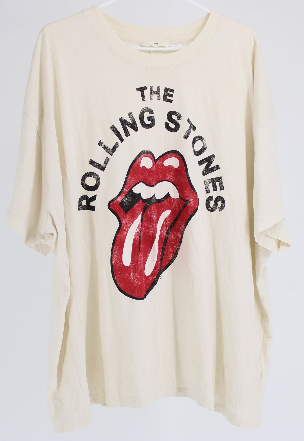 H&M White Rolling Stones Graphic T-Shirt