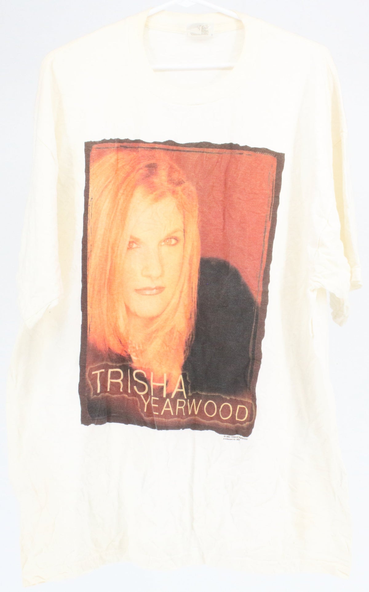 Jerzees White Trisha Yearwood 1998 Graphic T-shirt