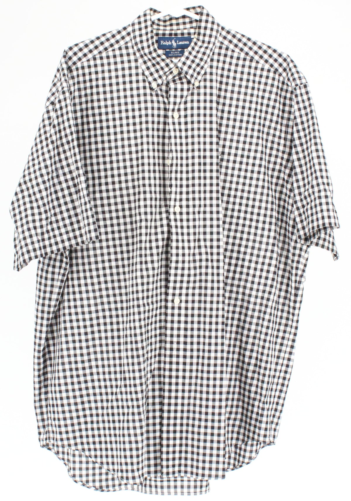 Ralph Lauren Black  White Print Short Sleeve Shirt