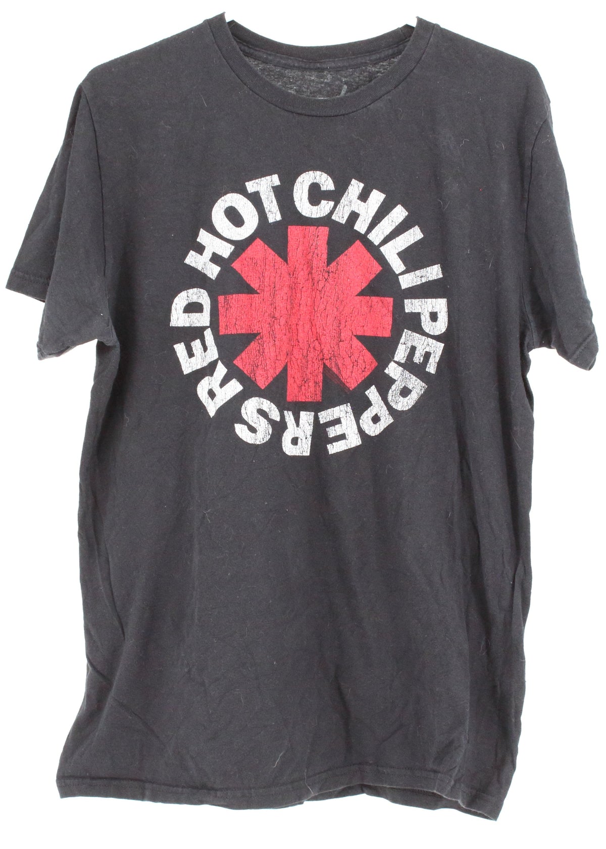 Brauado Black Red Hot Chili Peppers Copyright 2007 Logo T-shirt