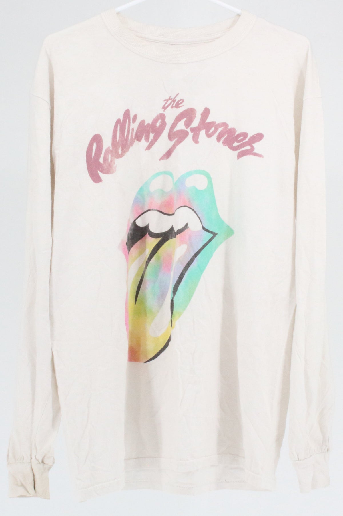 The Rolling Stones White Graphic Long Sleeve T-shirt