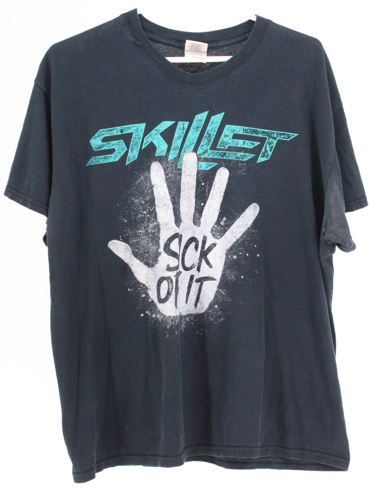 Gildan Black Skillet "Sick Of It" Graphic T-shirt