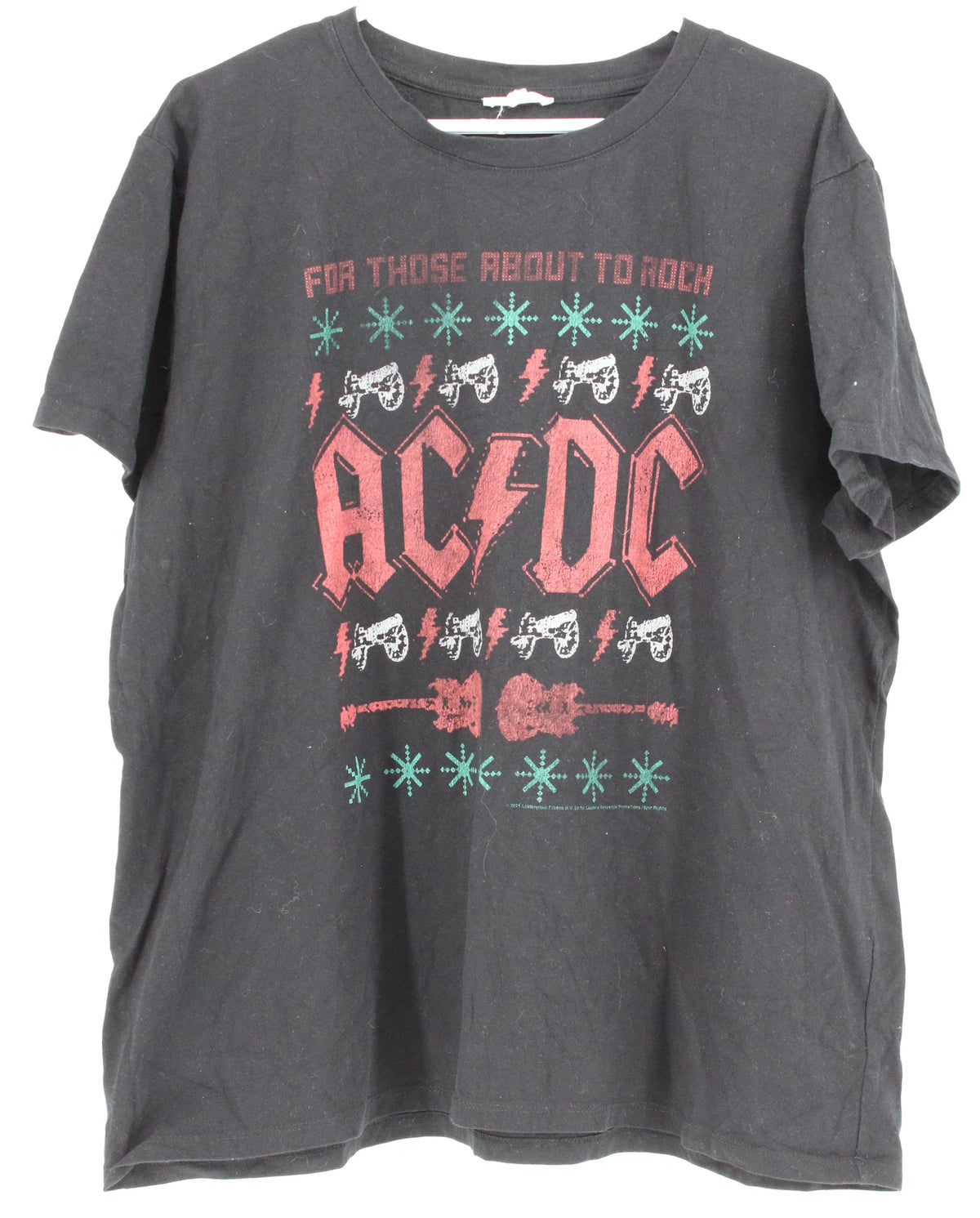 Maurices Black ACDC Bike Graphic T-shirt