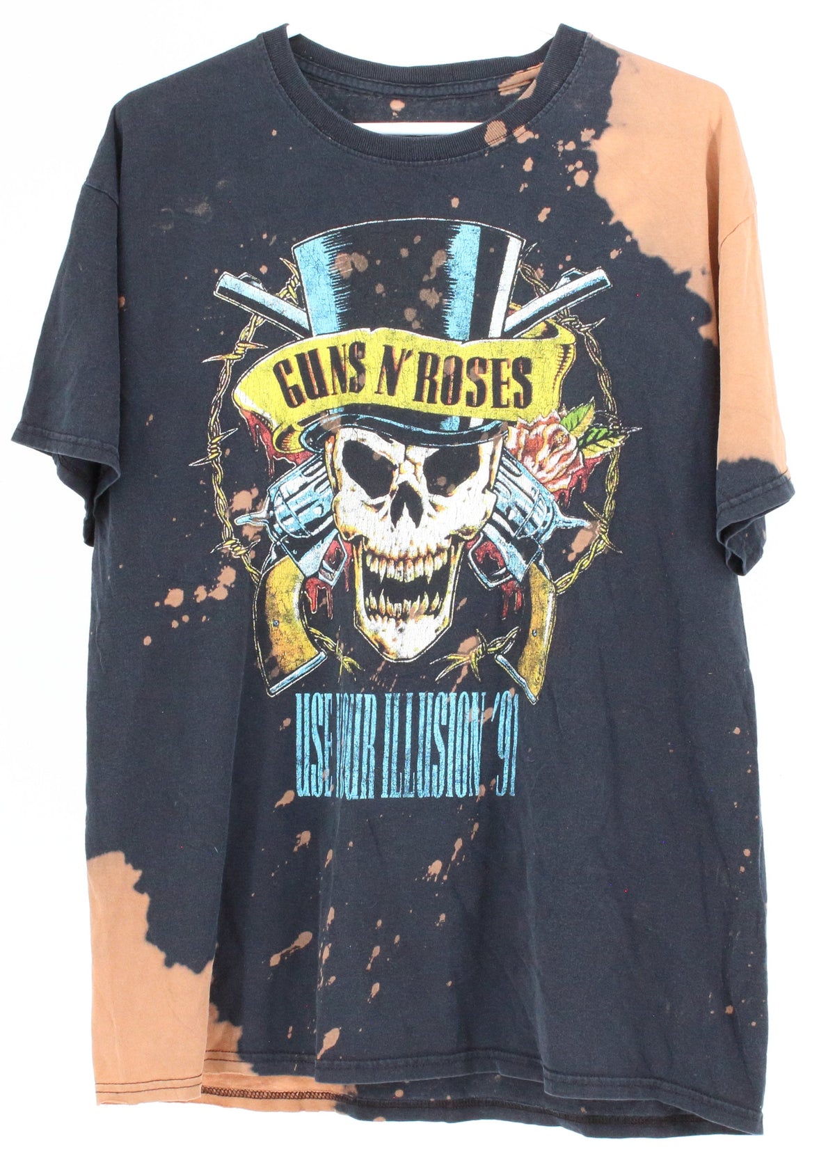 Brauado Black Gunsn' Roses "Use Your Illusion '91" Graphic T-shirt