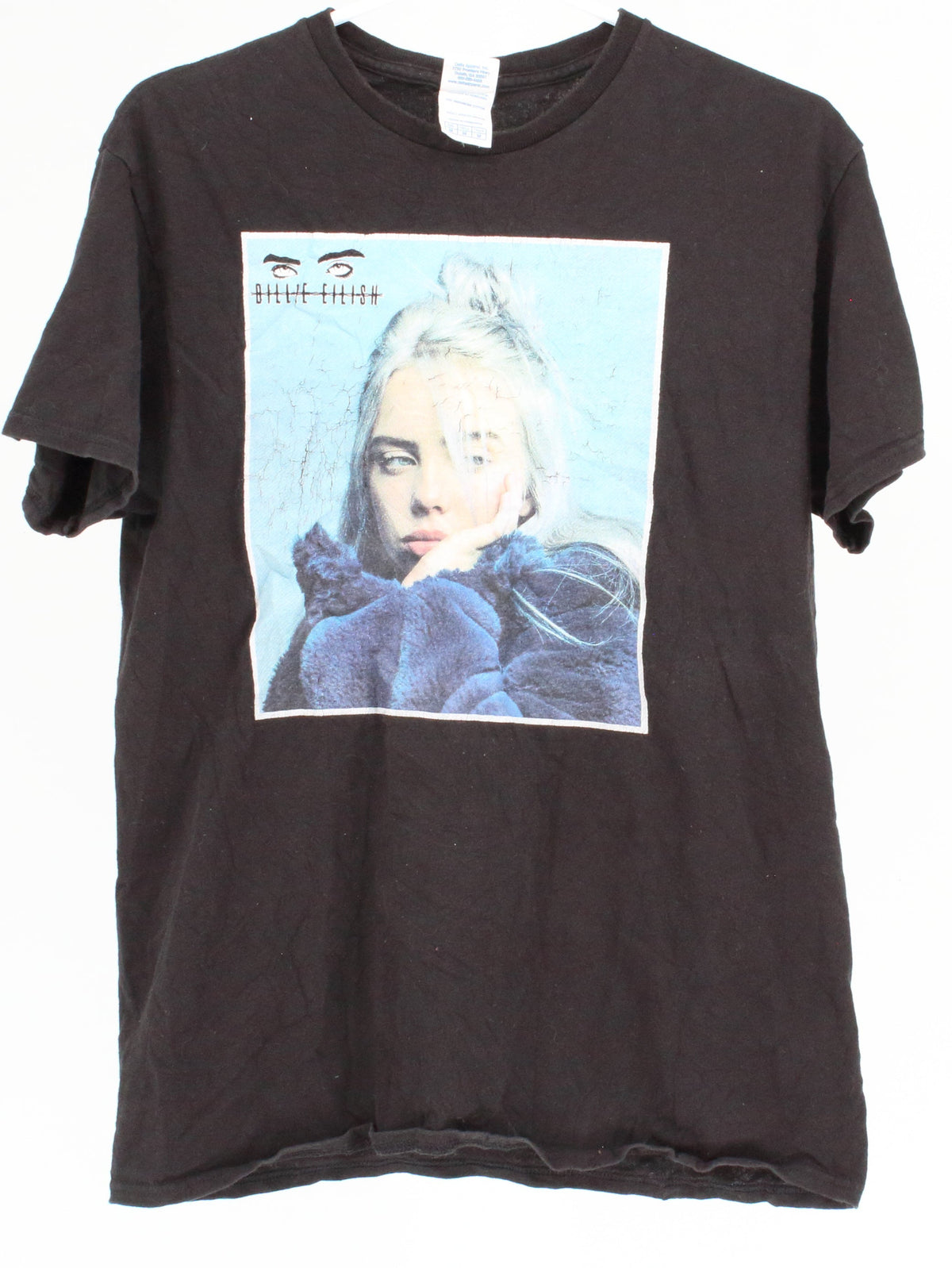 Delta Black Billie Eilish Graphic T-shirt