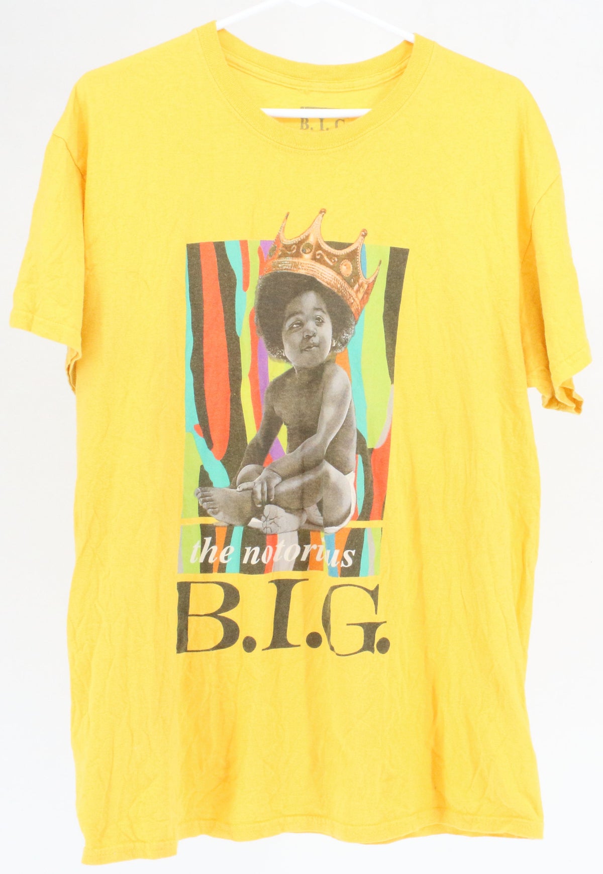 B.I.G. Yellow "The Notorious" Graphic T-shirt