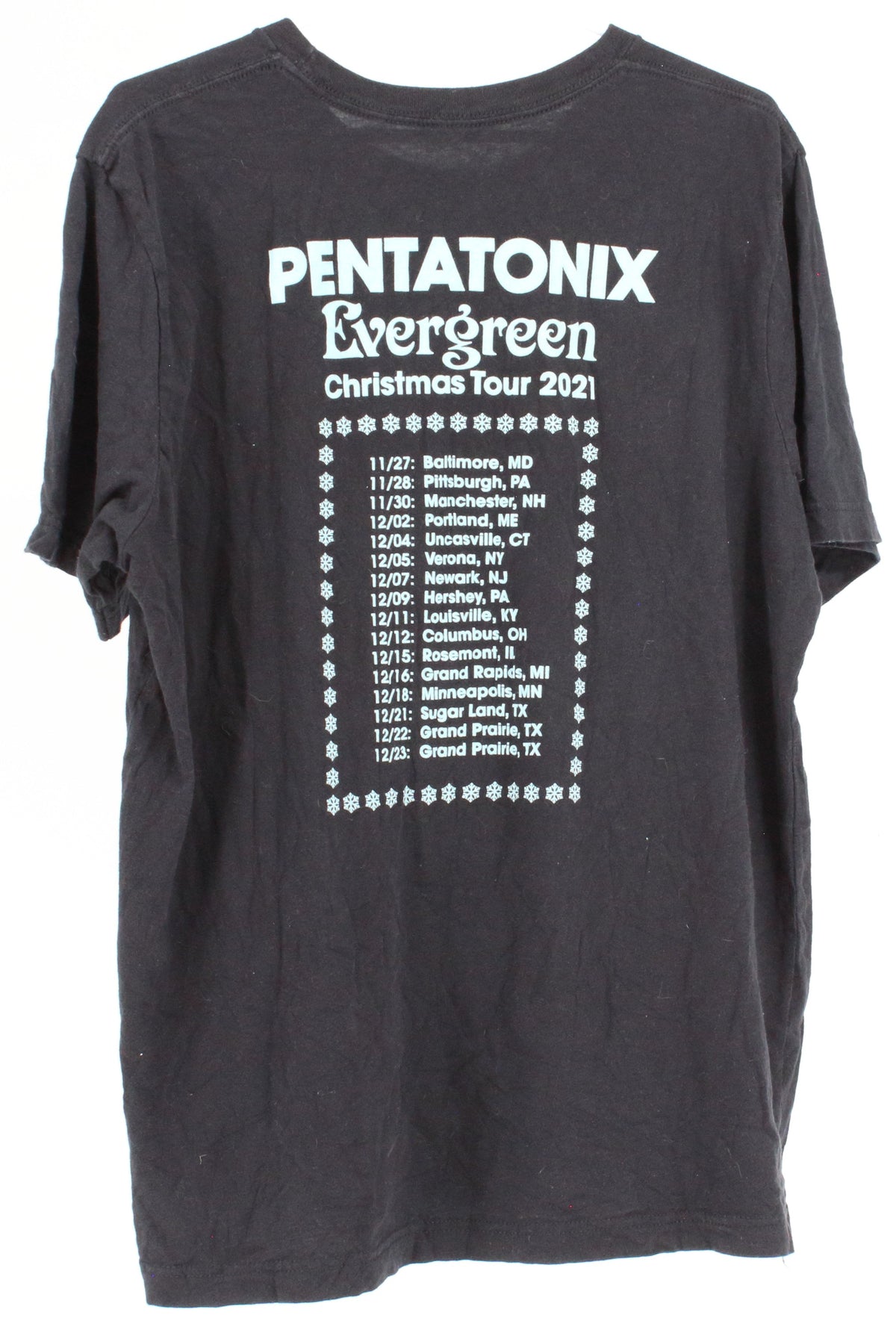 Pentatonix Black "Evergreen" Graphic T-shirt