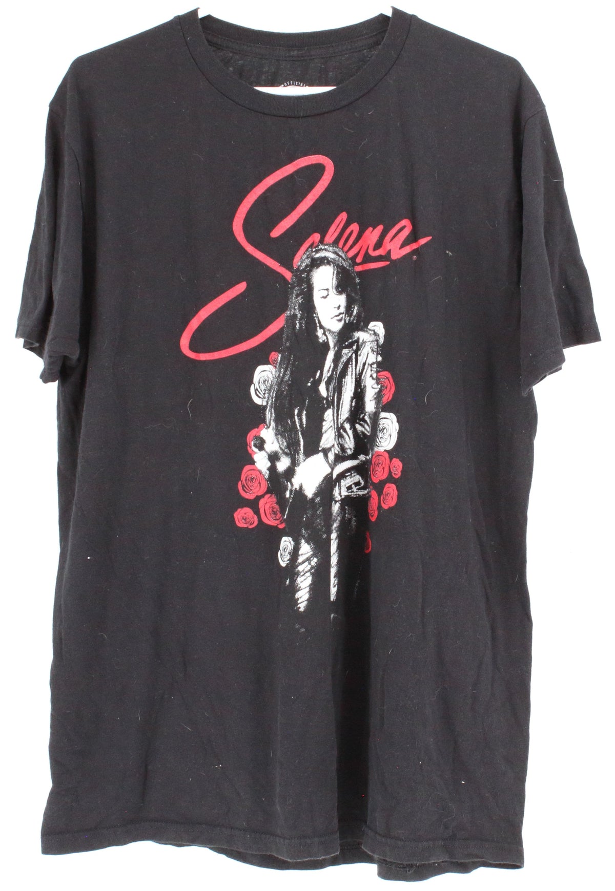 Selena Black Graphic T-shirt