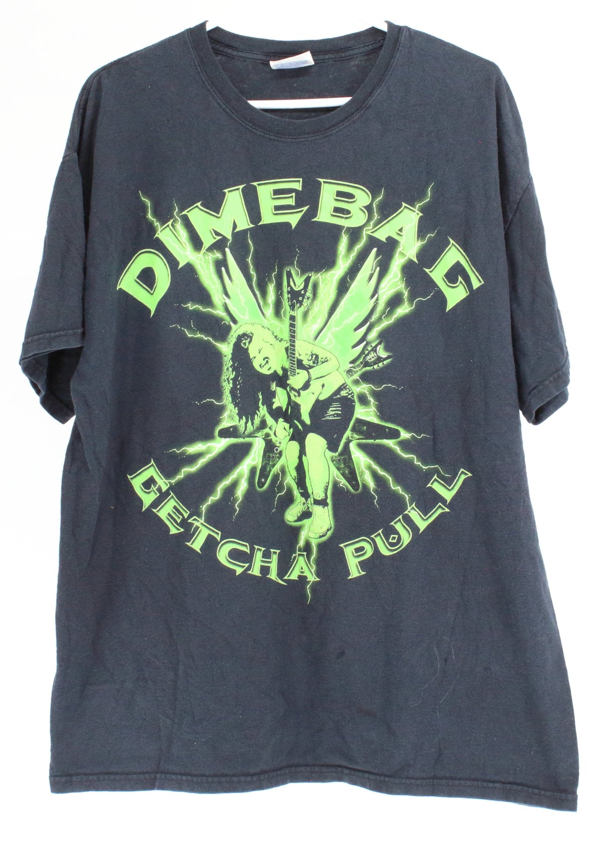 Hanes Black Dimebag Getcha Pull Graphic T-shirt