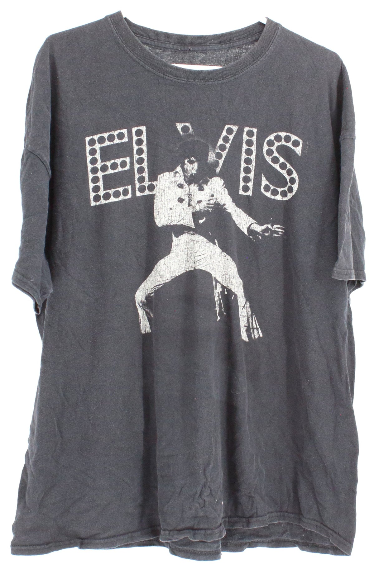 Elvis Black Graphic T-shirt