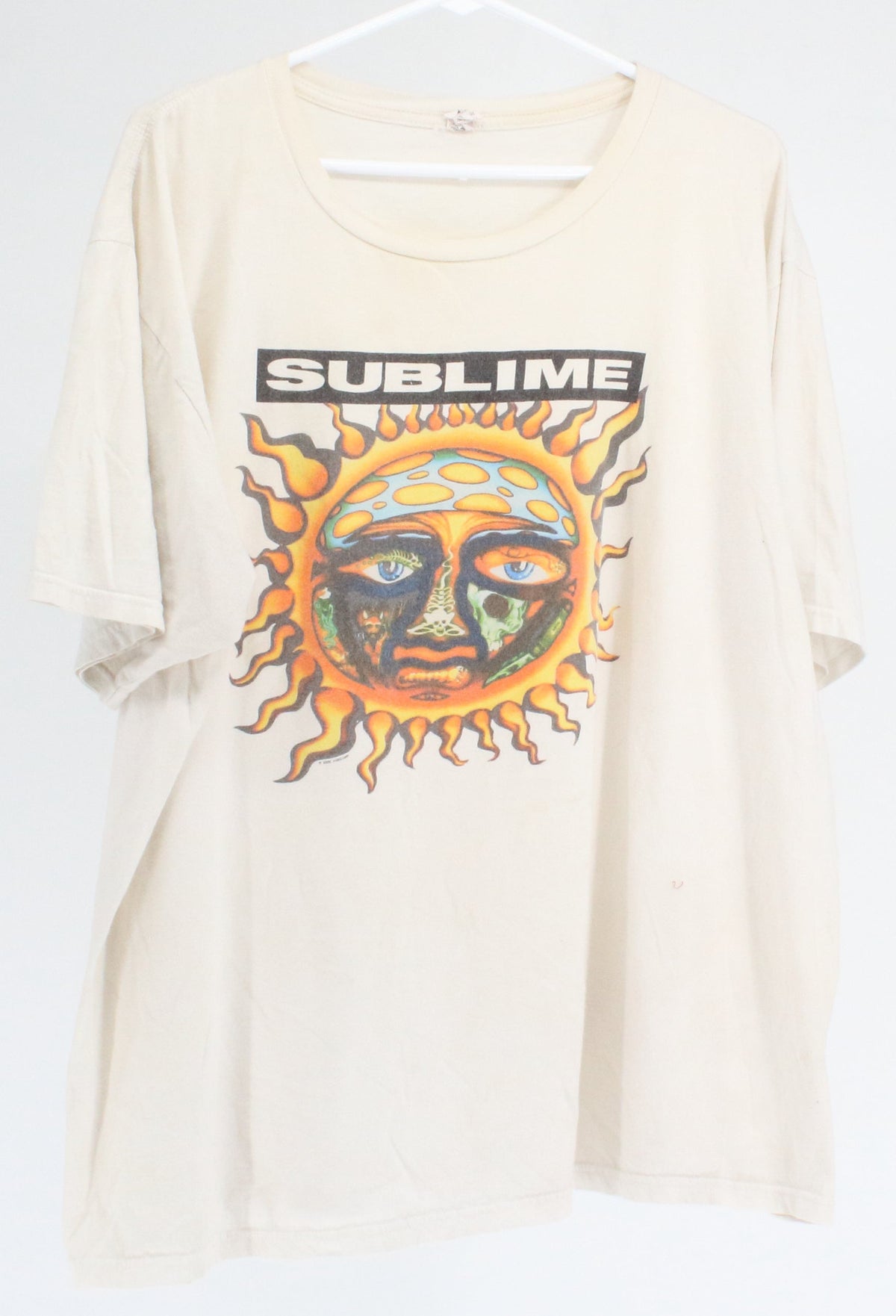 Anvil White Sublime Graphic T-shirt