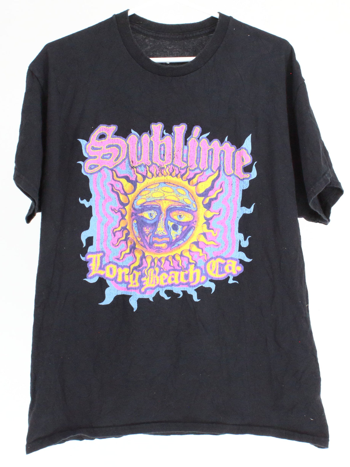 Sublime Black " Long Beach,Ca." Graphic T-shirt