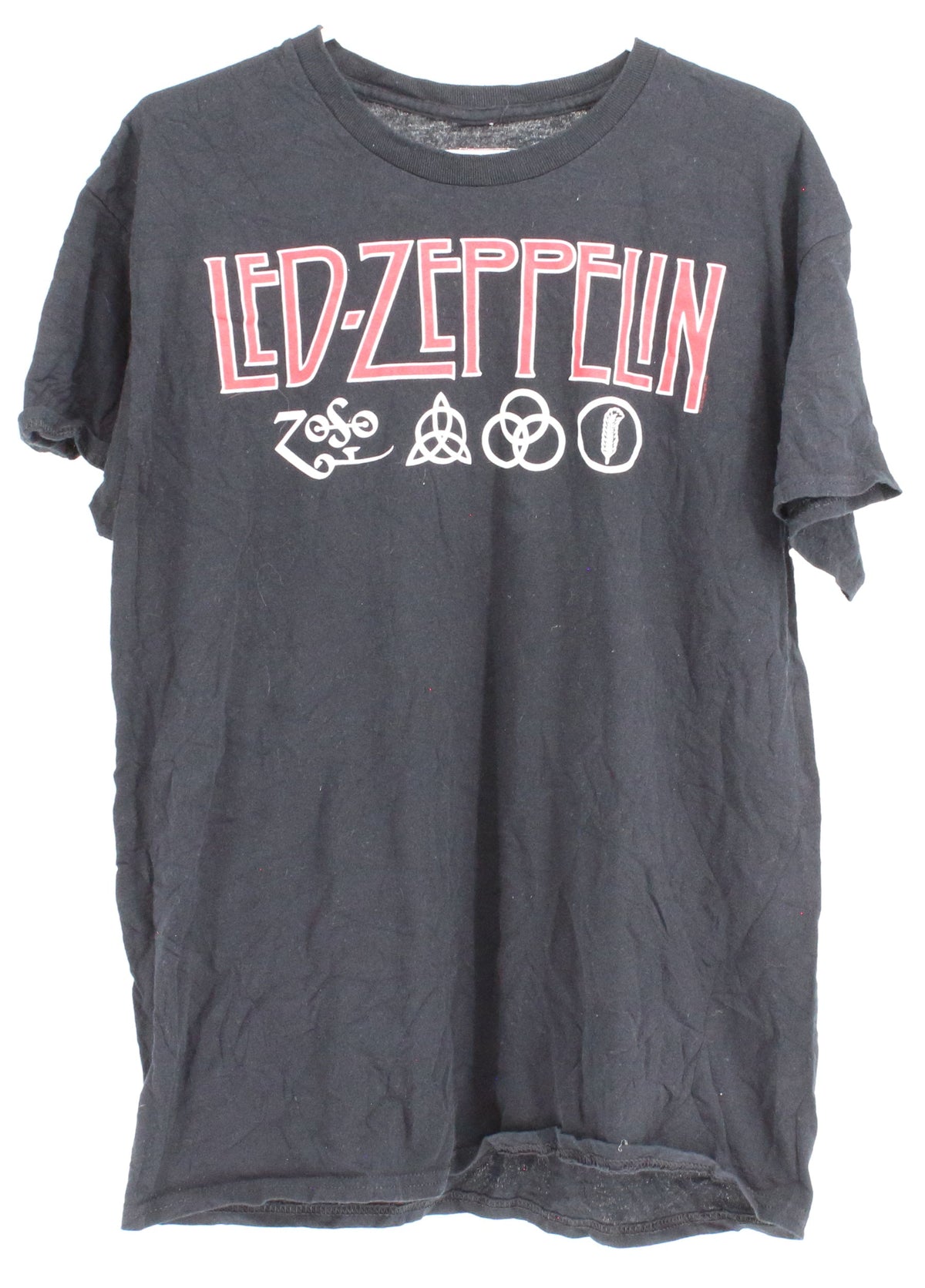 Led Zeppelin Black Graphic T-shirt