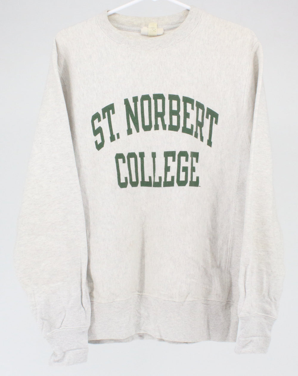 Champion Gray St. Norbert College Logo Reverse Weave Sweatshirt
