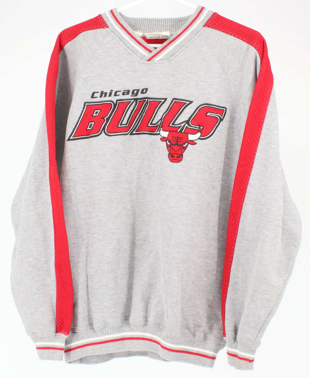 Lee Sport Gray Chicago Bulls Logo Sweatshirt