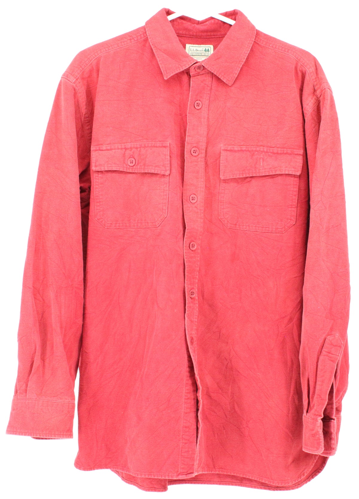 L.L.Bean Red Plane Shirt