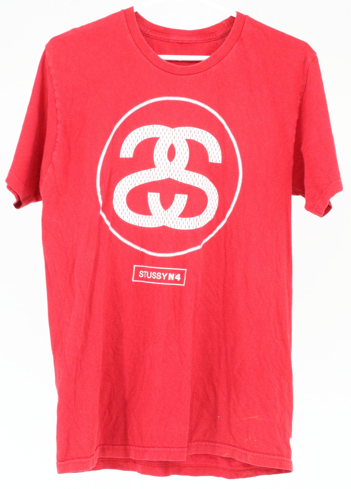 Red Stussy Logo T-Shirt