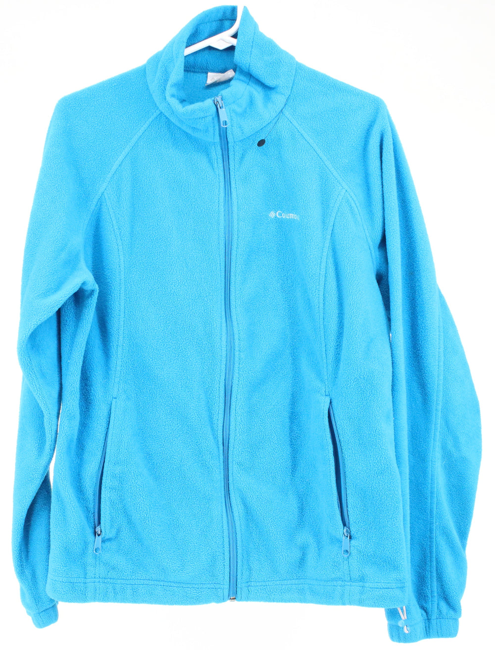 Columbia Light Blue Zip Up Fleece