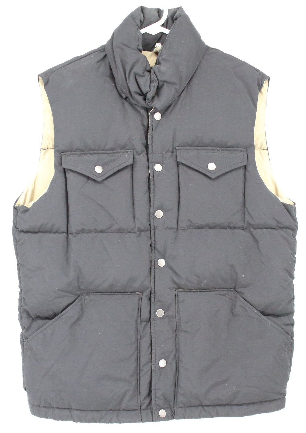 J.Crew Black Puffer Vest