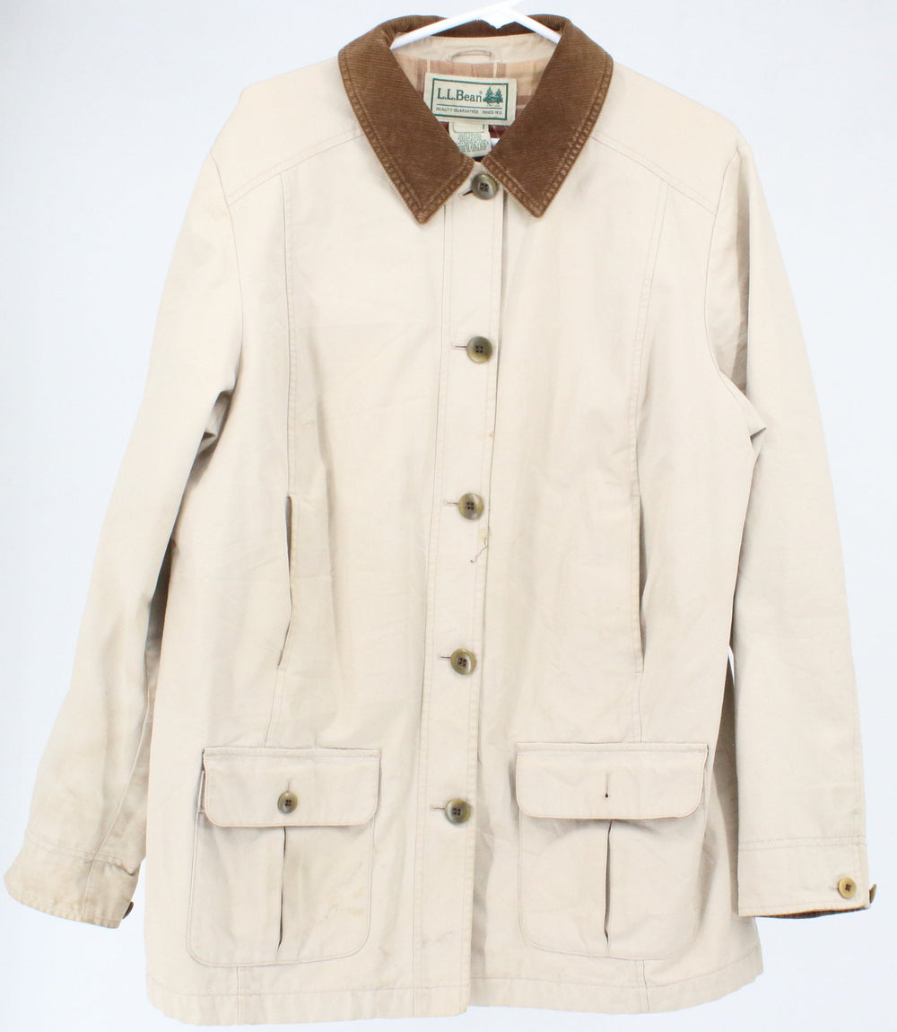 L.L.Bean Beige Hantting Jacket