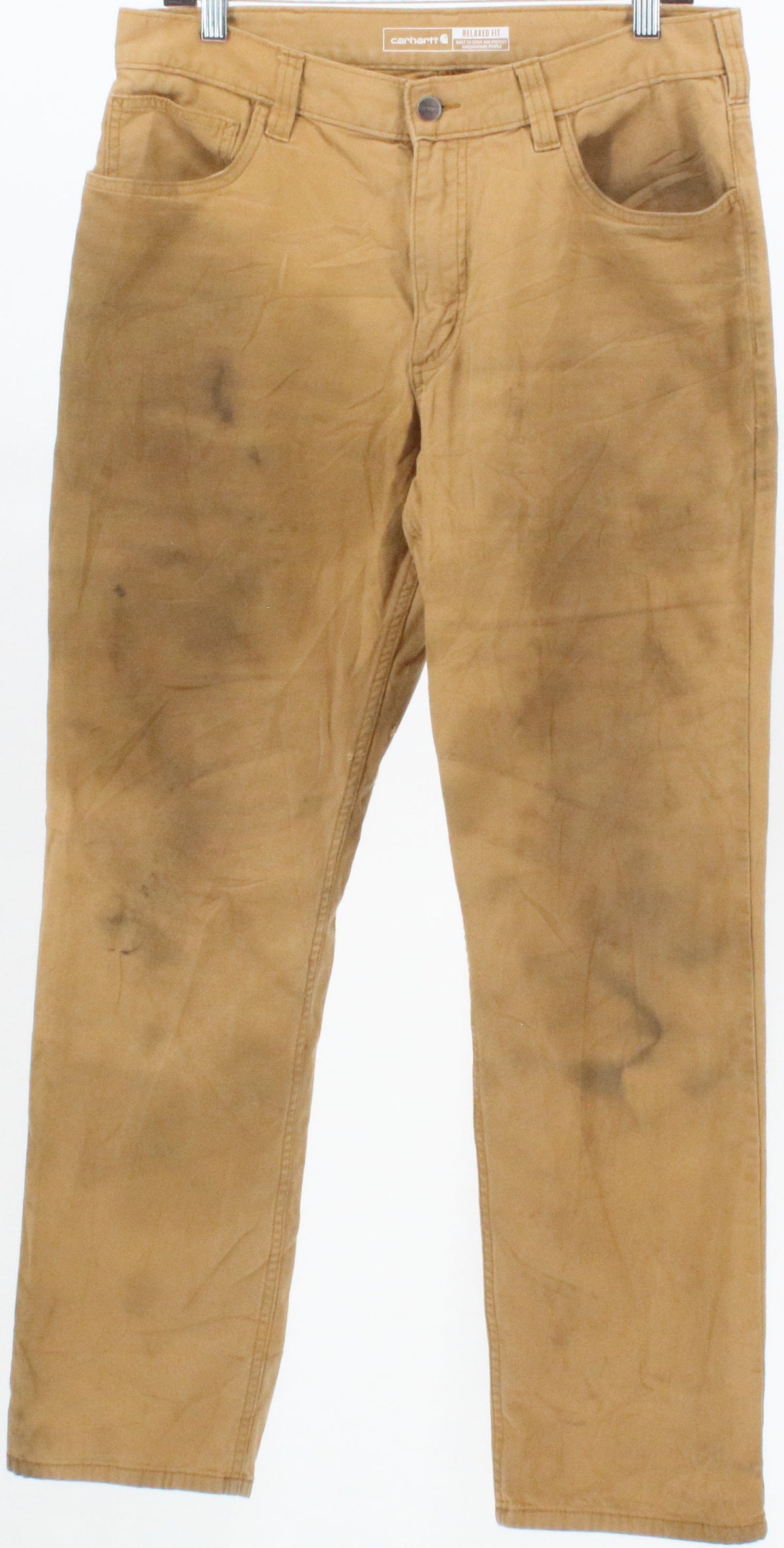 Carhartt Tan Rugged Flex Relaxed Fit Canvas-5 Work Pant