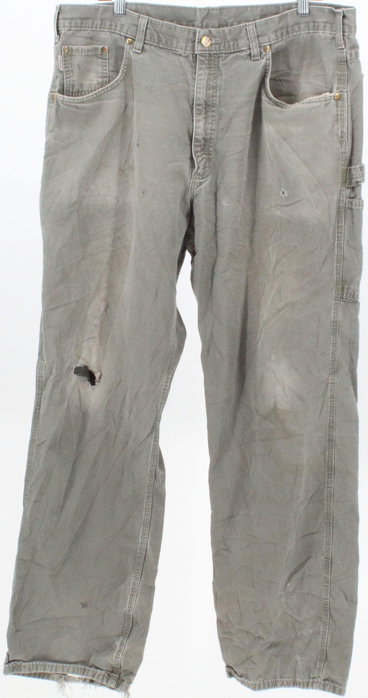 Carhartt Green Loose Original Fit Cargo Pants