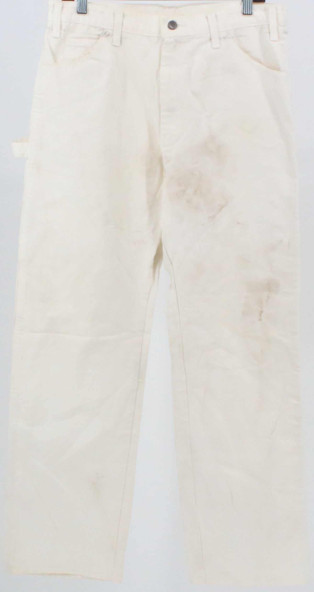 Dickies Off White Relaxed Fit Cargo Pants