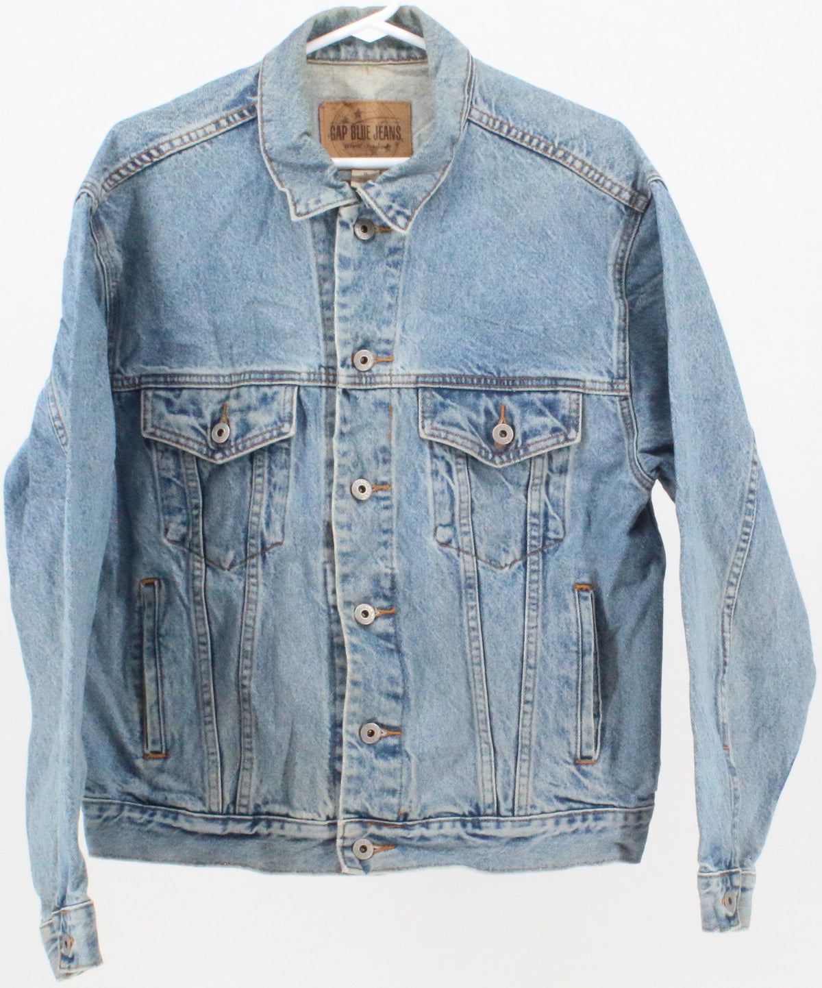 Gap Blue Jeans World Standard Blue Denim Jacket