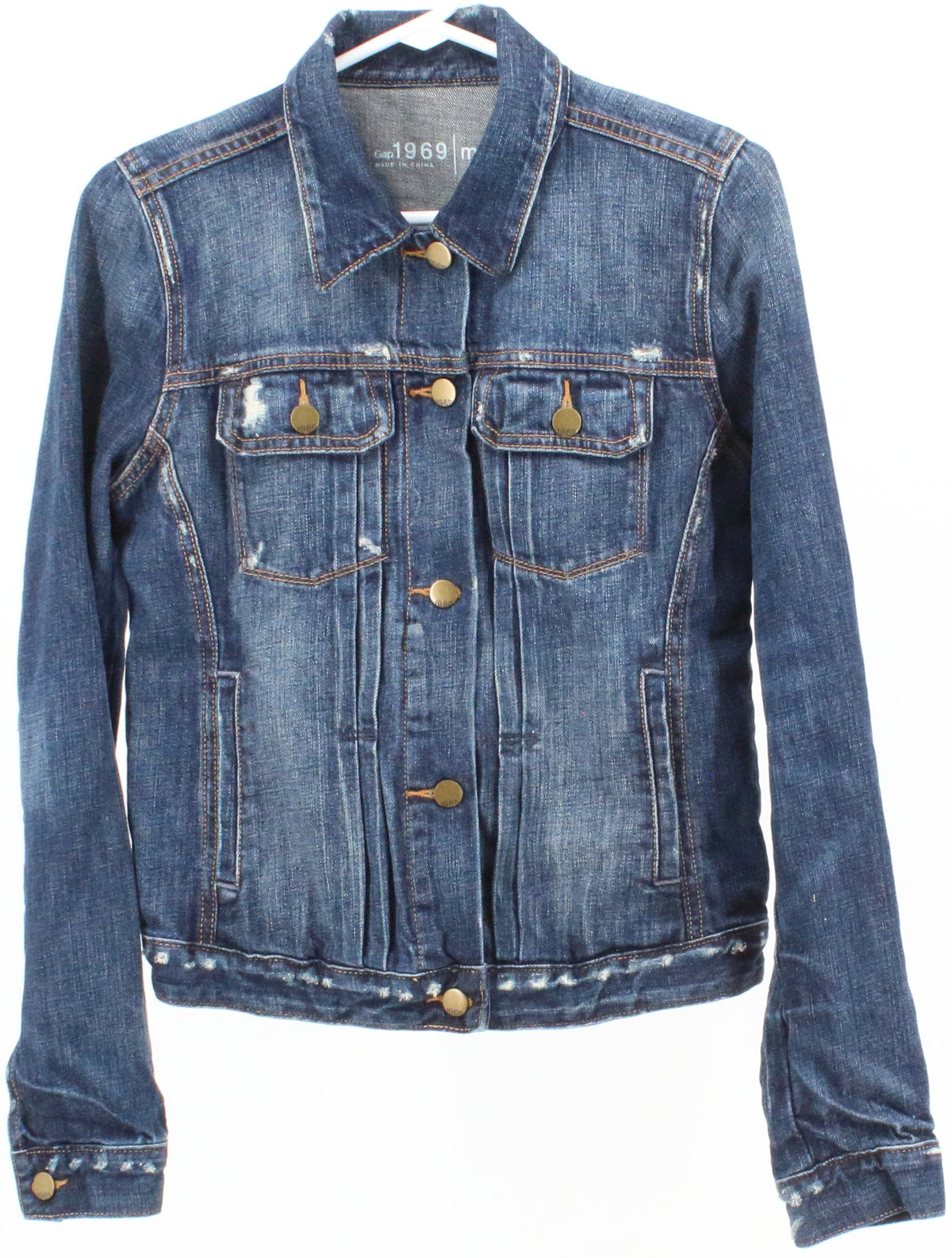 Gap 1969 Dark Blue Wash Denim Jacket