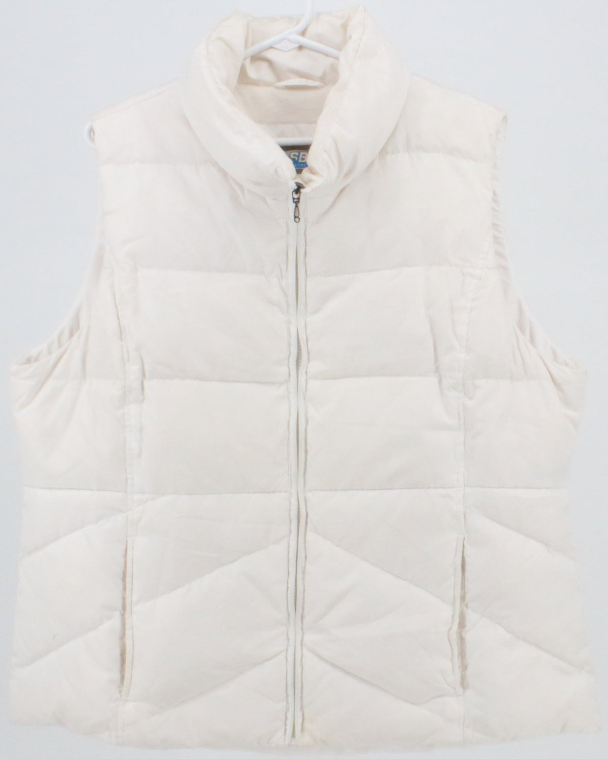 SJB Active White Down Vest