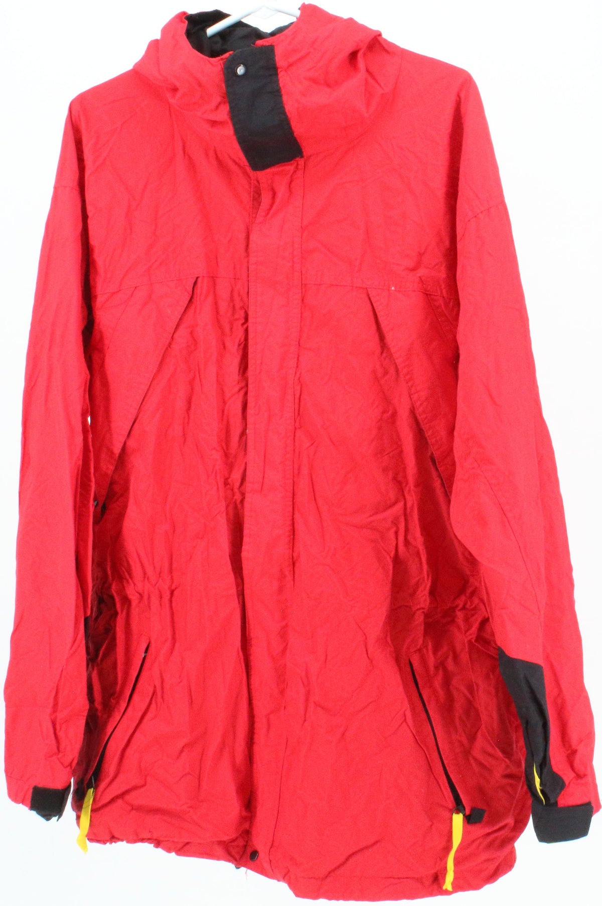 Marlboro Red Nylon Parka Jacket