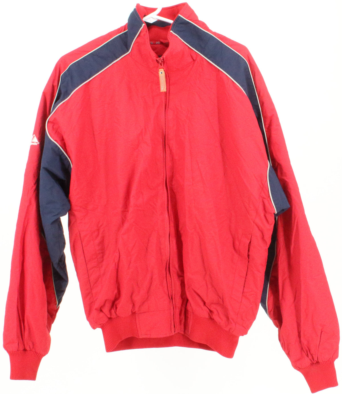 Majestic Red and Navy Blue Nylon Jacket