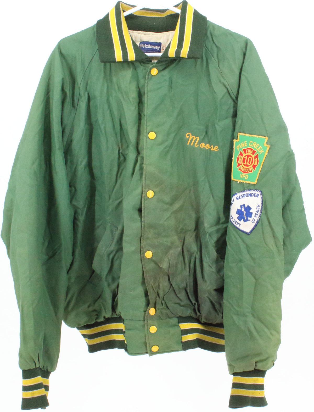 Holloway Moose Pine Creek Fire Rescue Green Jacket