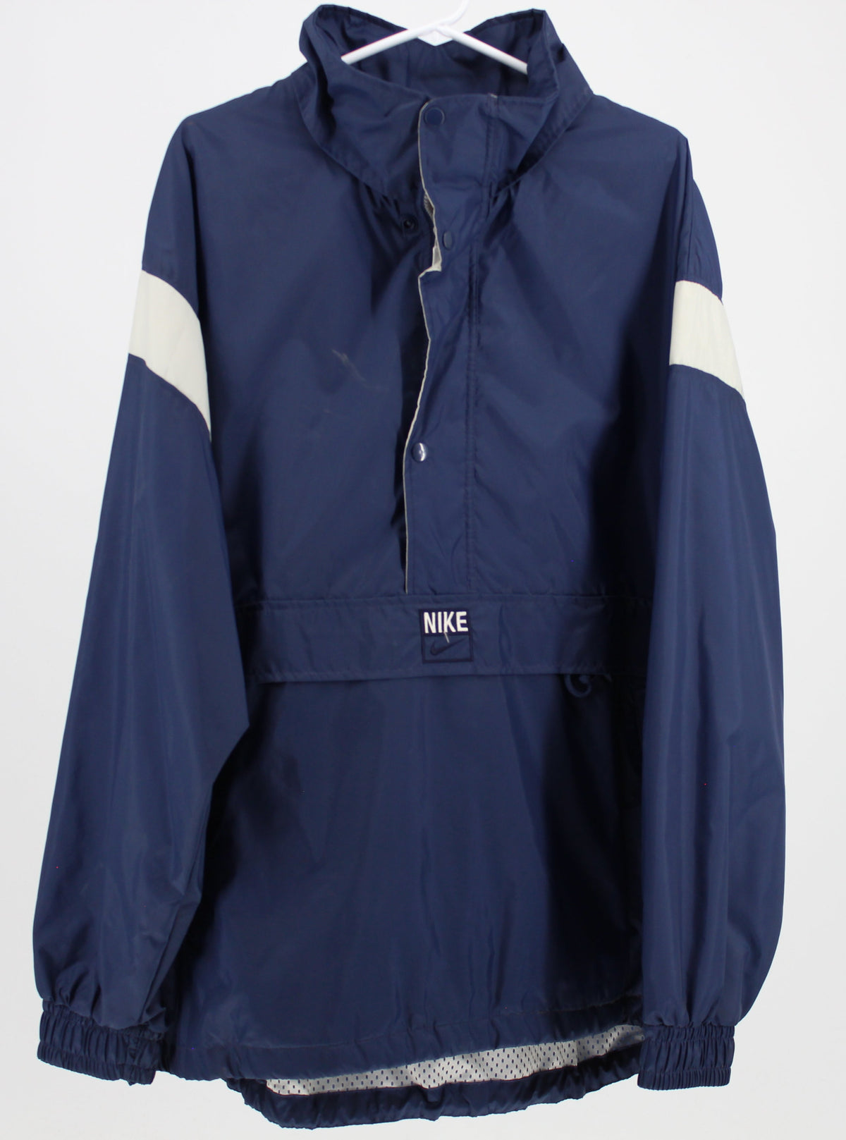 Nike Nylon Navy Pullover with Front Pouch
