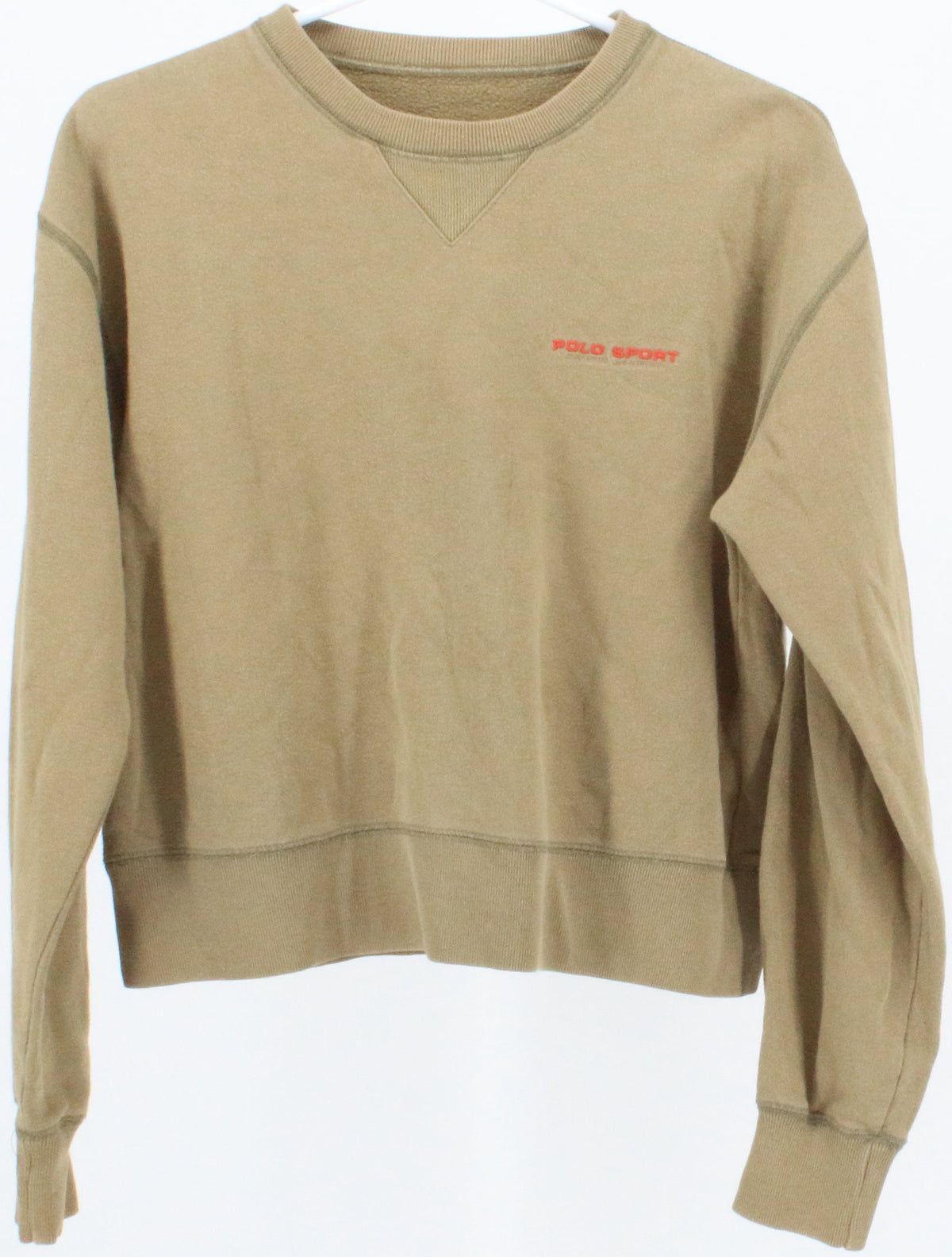 Polo Sport Ralph Lauren Beige Cropped Sweatshirt