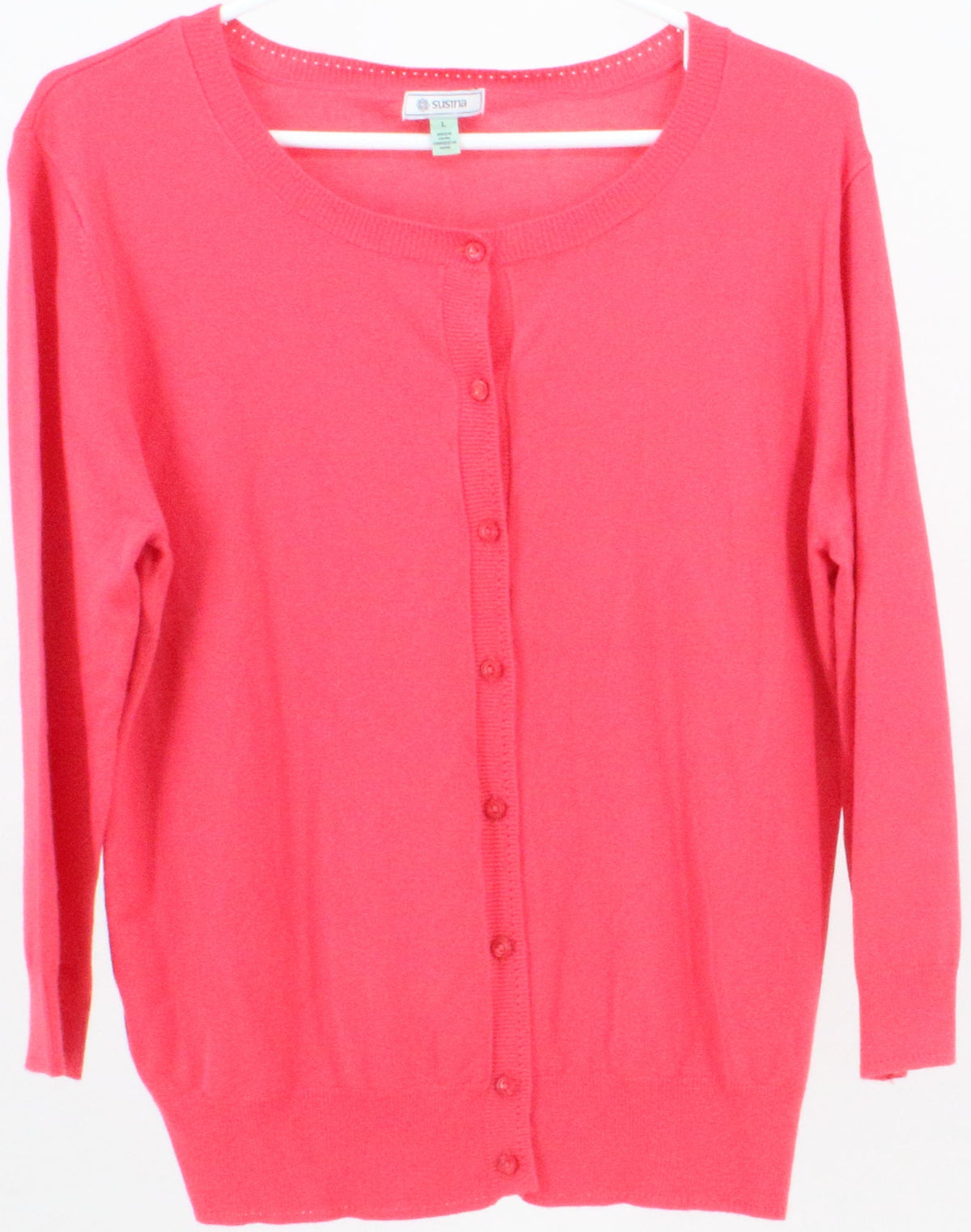 Susina Pink Cardigan Sweater